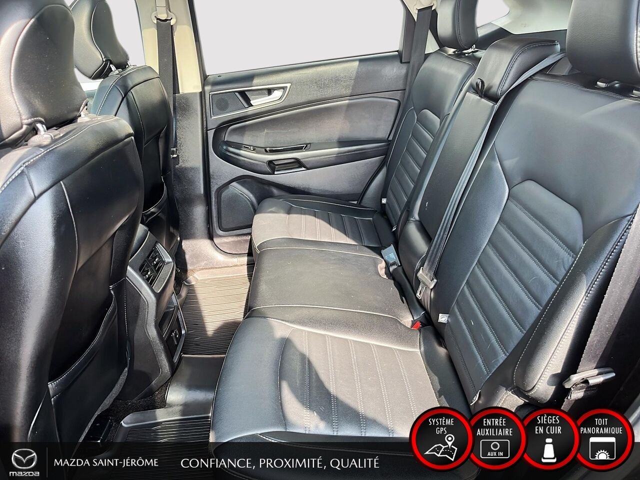 Ford Edge SEL | AWD | TOIT PANORAMIQUE | CUIR | 2018 Noir Saint-Jérôme - photo #22