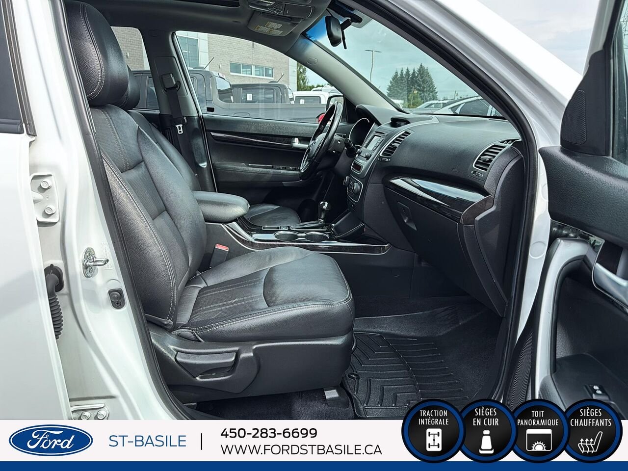 KIA SORENTO 2014 Blanc Saint-Basile-le-Grand - photo #12