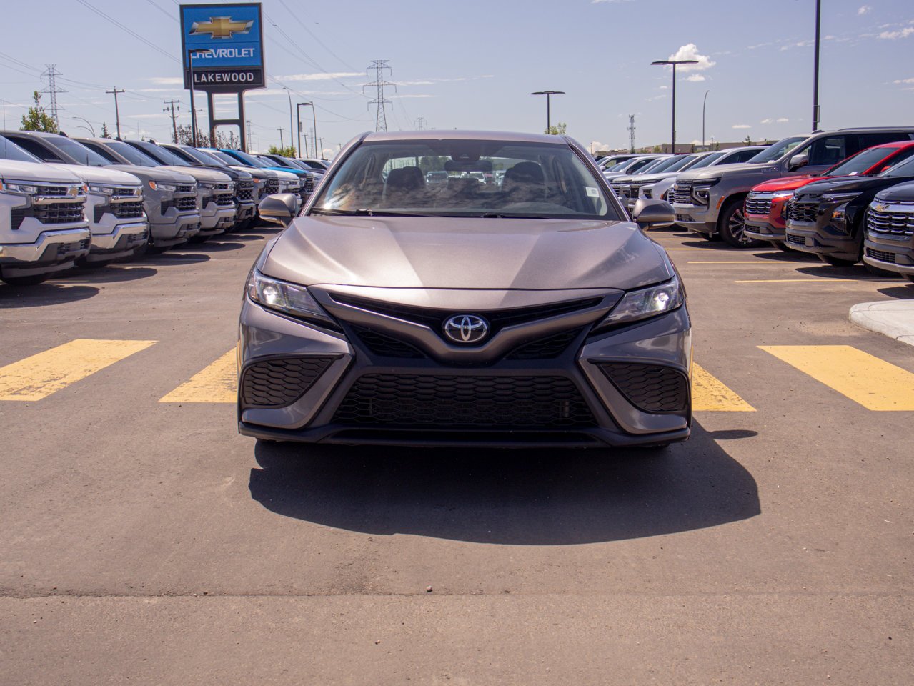 2024 Toyota Camry SE Auto Grey Sherwood Park - photo #2