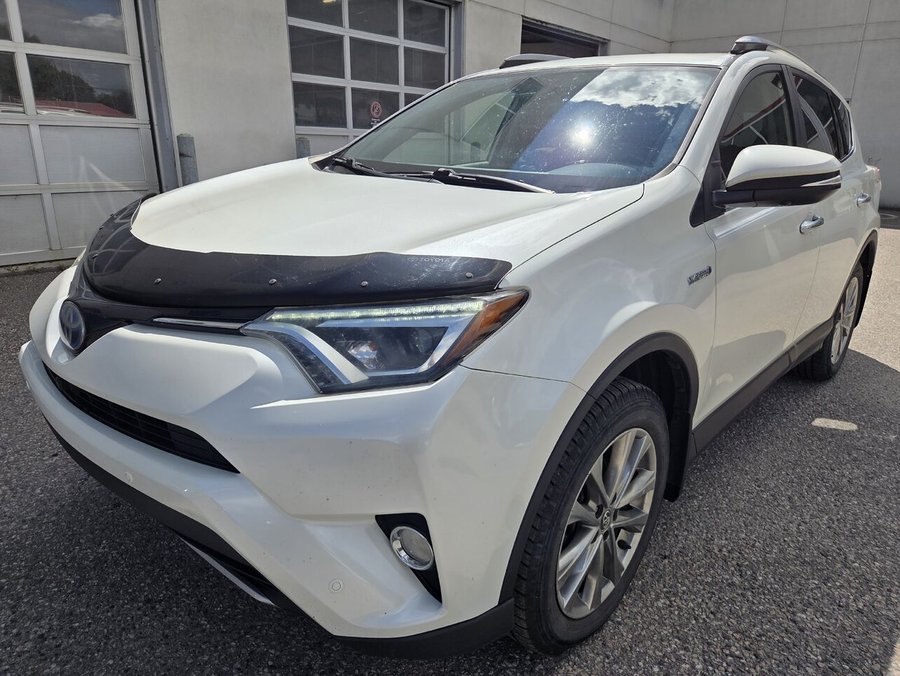 2017 Toyota RAV4 Hybrid 2017 White