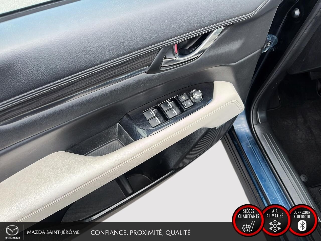 2019 Mazda CX-5 GT Turbo | TOIT OUVRANT | CUIR | AWD | Blue Saint-Jérôme - photo #12