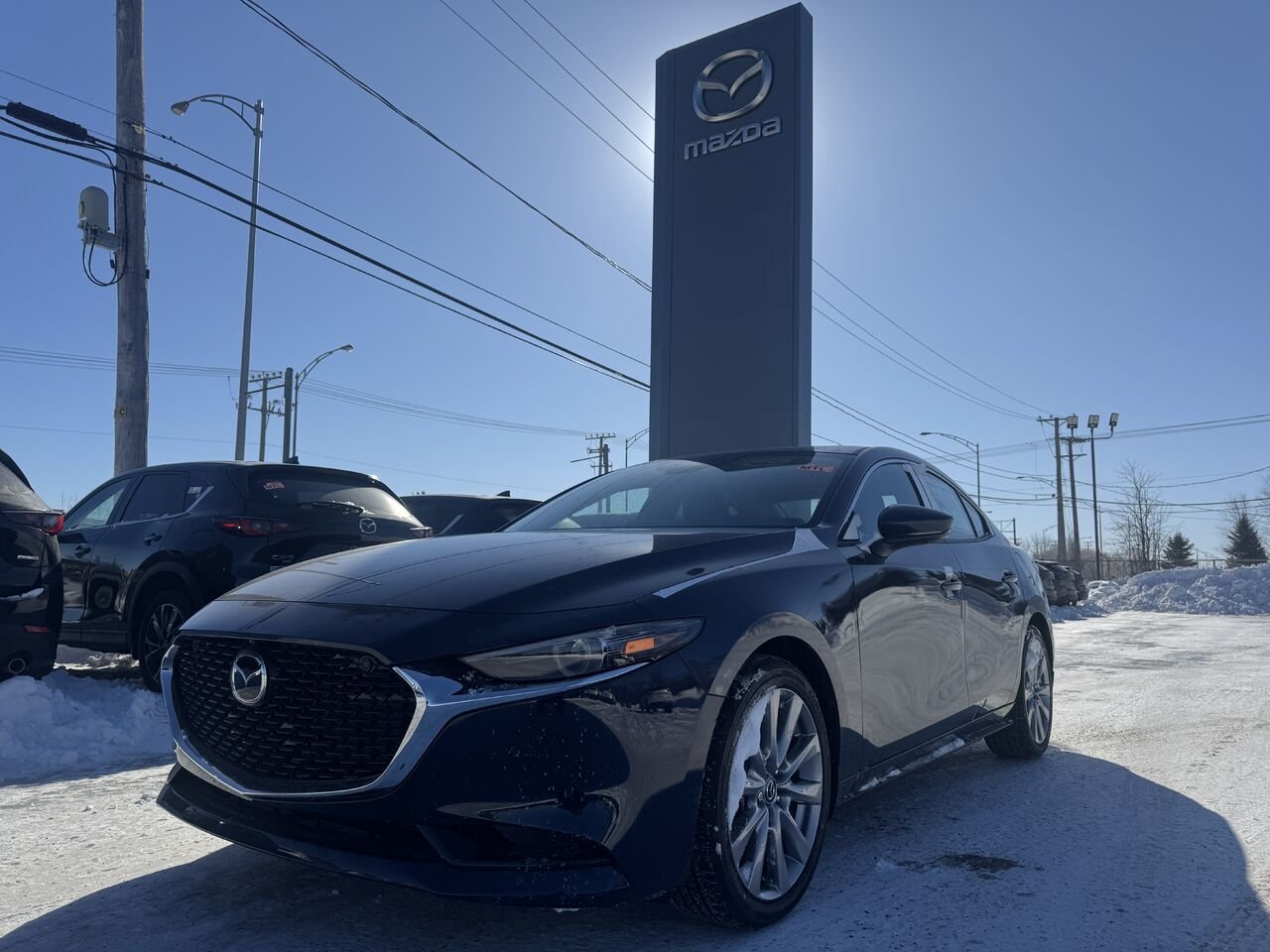 2026 MAZDA Mazda3 GT TA Deep Crystal Blue Mica Saint-Jérôme - photo #0