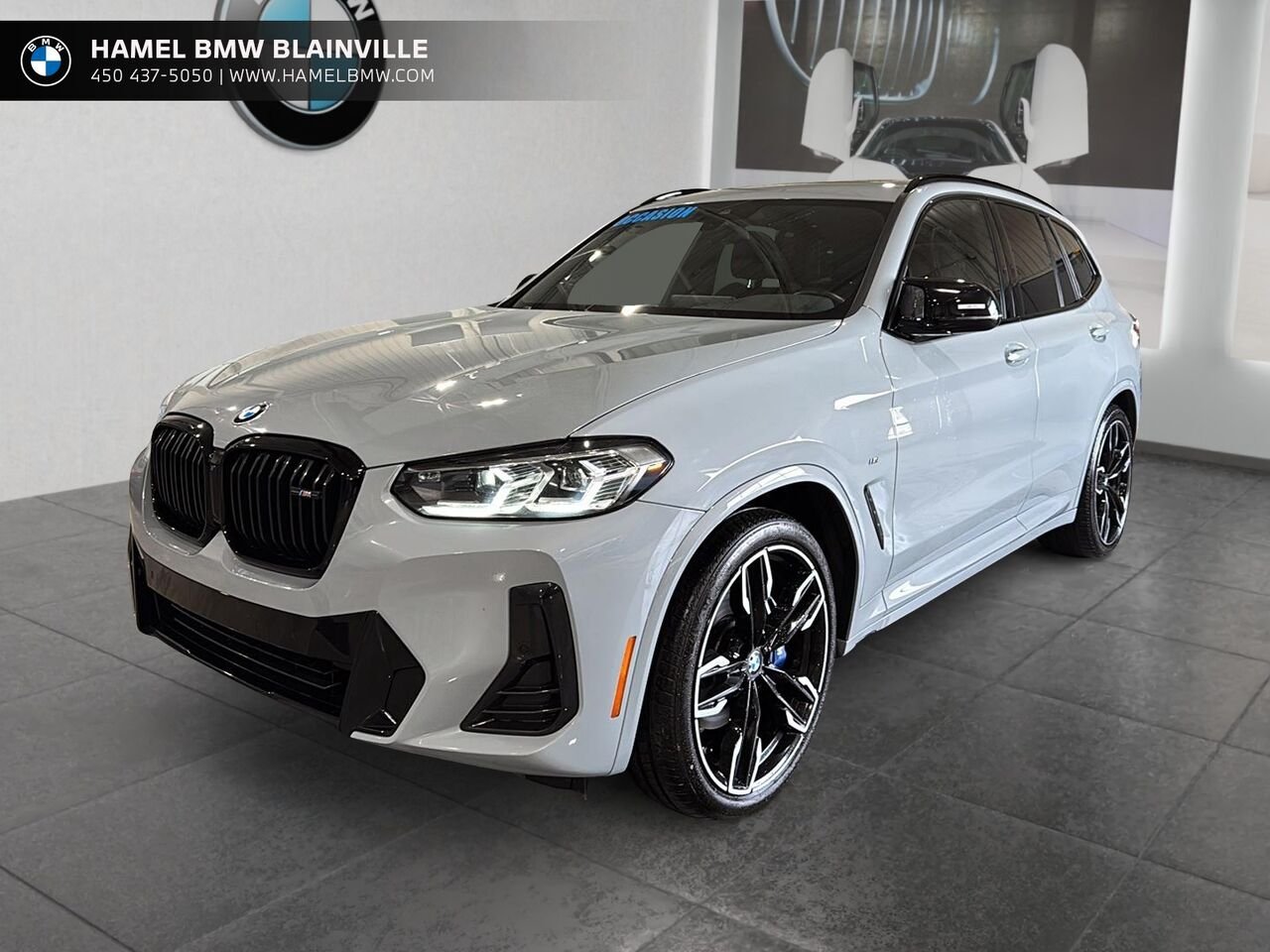 BMW X3 M40i xDrive véhicule d'activités sportives 2024 Gris Blainville - photo #0