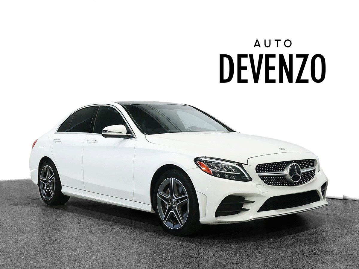 Mercedes-Benz Classe-C 2020 Blanc Saint-Eustache - photo #0