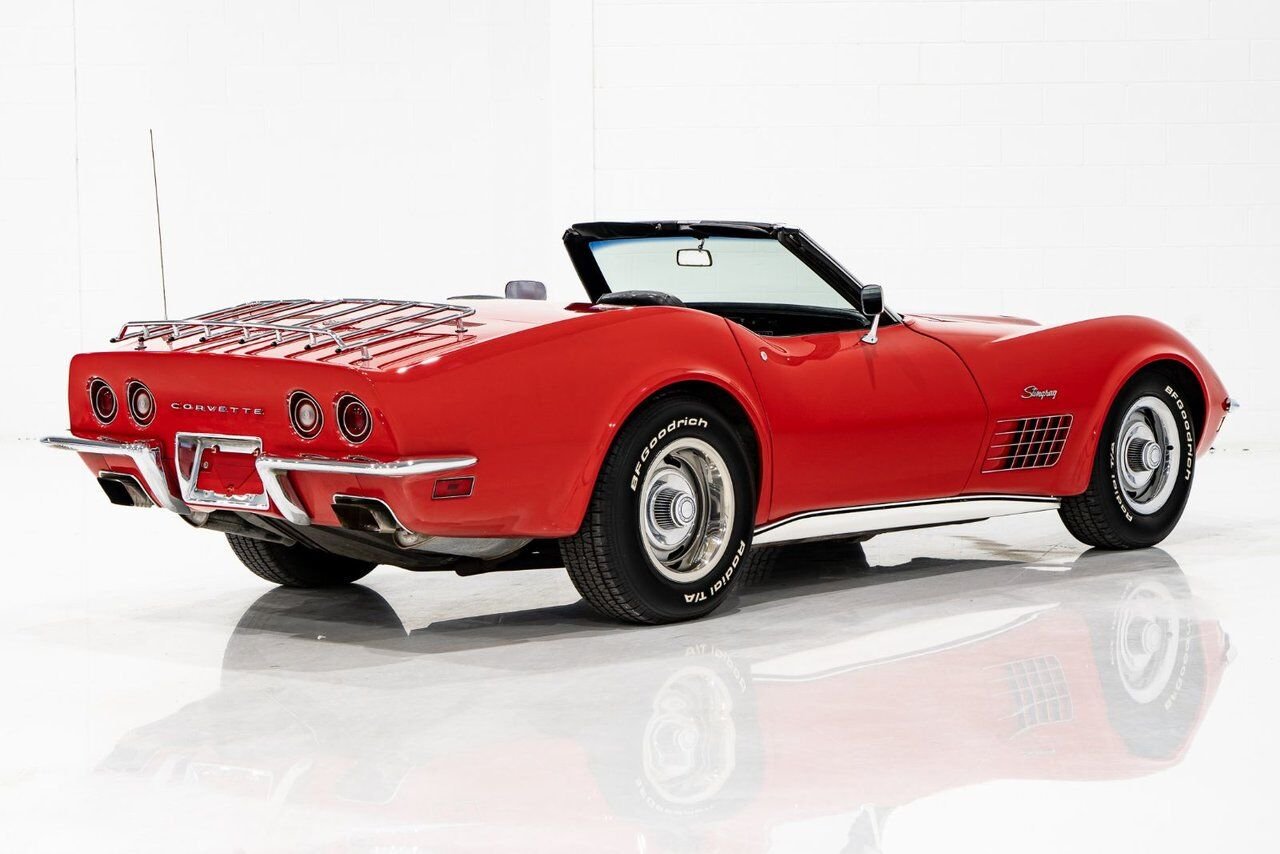 Chevrolet Corvette *PRIX EN USD* Matching# LT1 350/330HP 1971 Rouge Montréal - photo #21