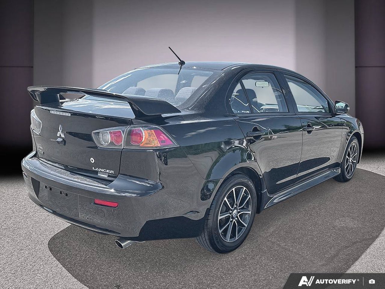2017 Mitsubishi Lancer JA32U2FU4HU602406 Black Mirabel - photo #4