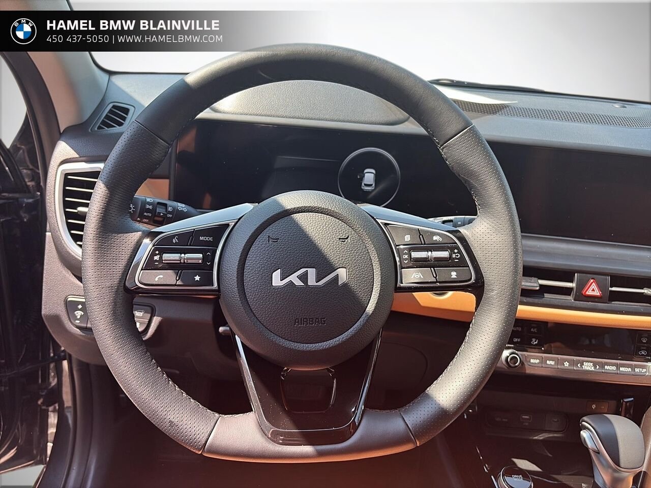 2025 Kia Seltos SX TI avec intérieur brun Grey Blainville - photo #11
