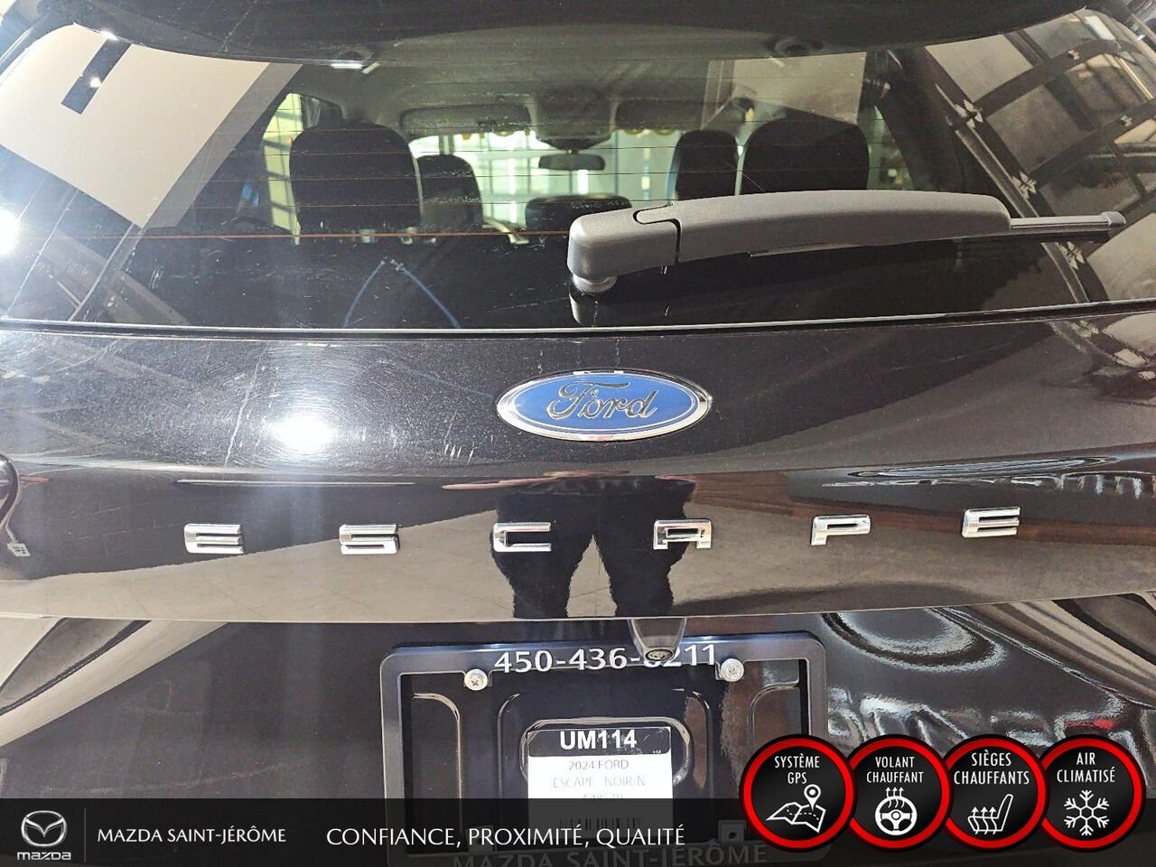 2024 Ford Escape VHR TA Black Saint-Jérôme - photo #7