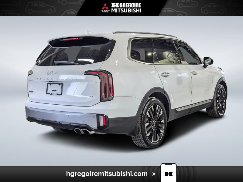 Kia Telluride MH4495 | SX Limited * AWD * Cuir * Carplay * Mags * Toit 2023 Blanc Laval - photo #8