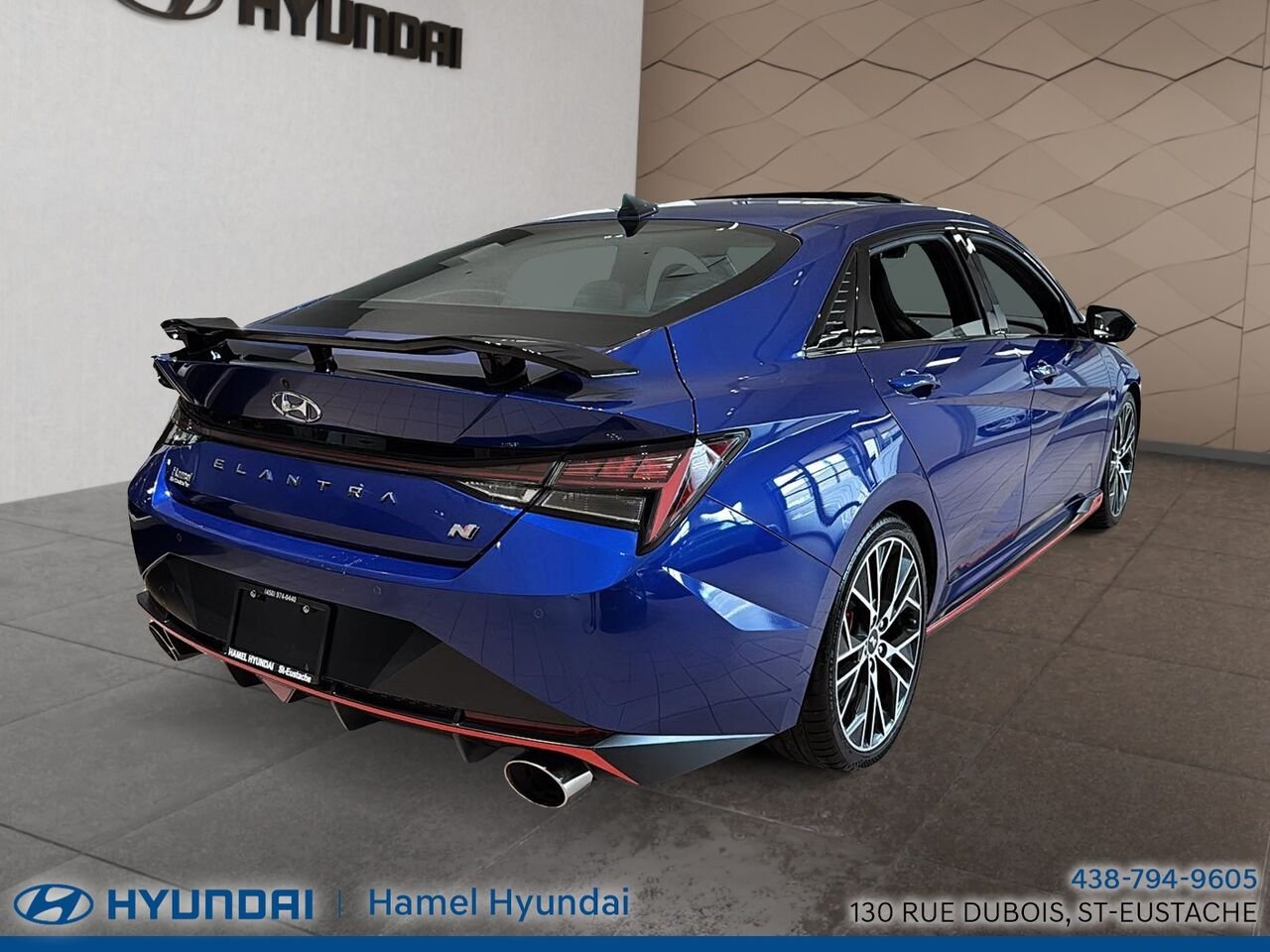 2023 Hyundai Elantra N Blue Saint-Eustache - photo #2