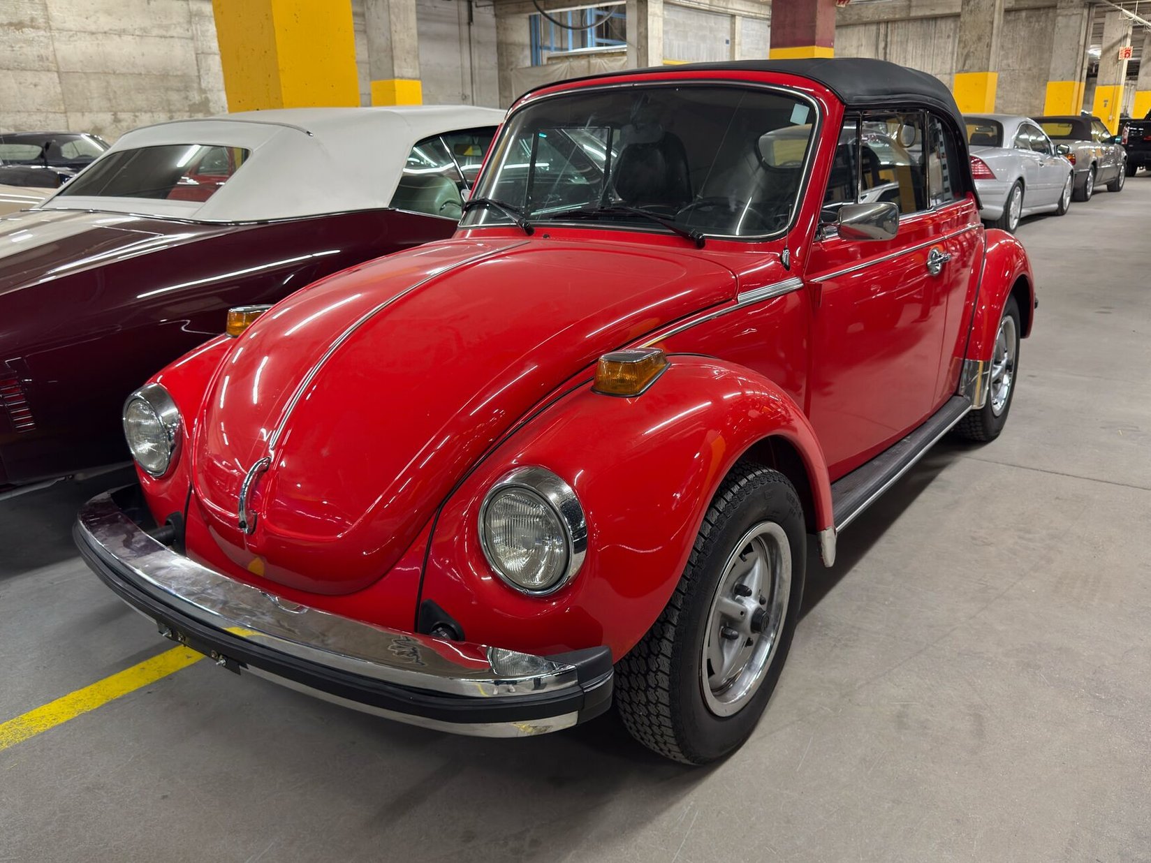 1979 Volkswagen Beetle Red Montreal - photo #0
