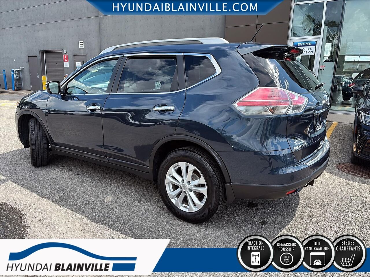 Nissan Rogue 2015 Gris Blainville - photo #5