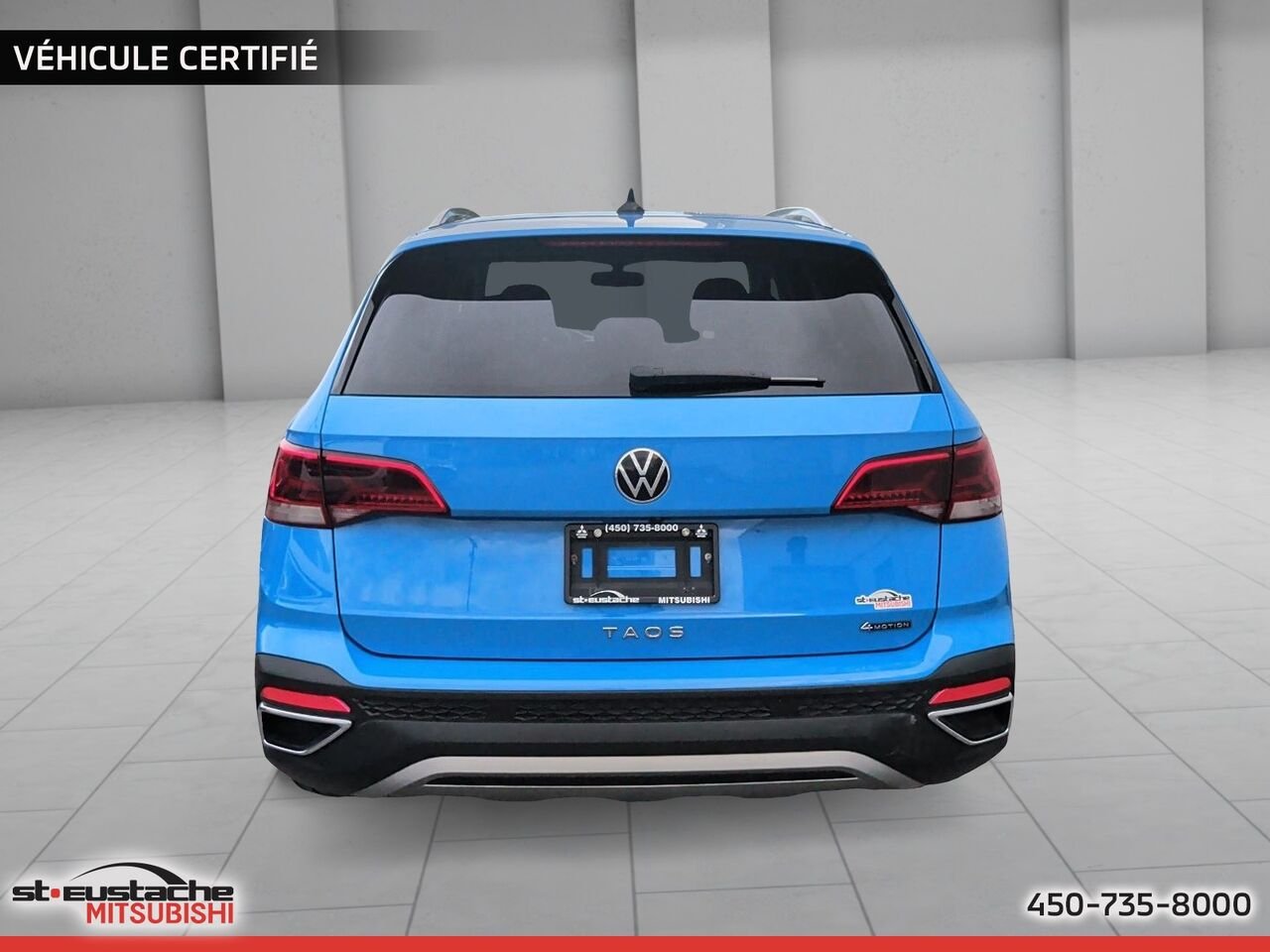 Volkswagen Taos 2022 Bleu Saint-Eustache - photo #2