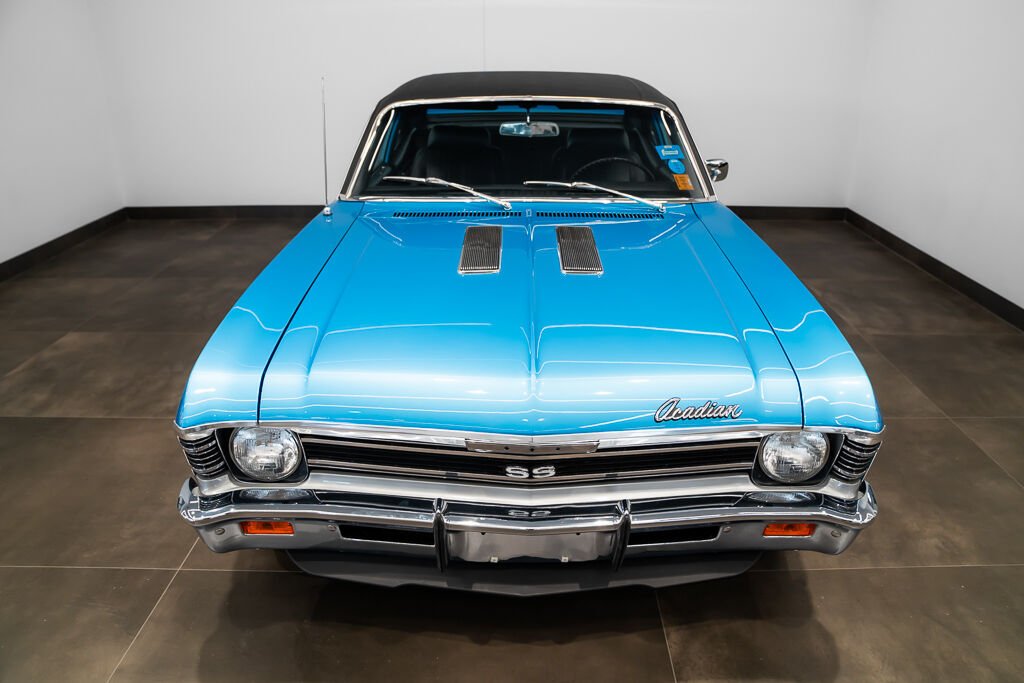 1969 Pontiac Acadian PRIX EN USD Blue Montreal - photo #2