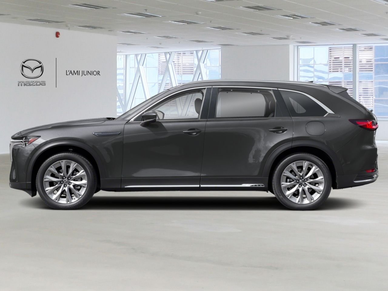 MAZDA CX-90 hybride léger NIV JM3KKDHDXT1395781 2026 Gris mécanique métallisé Chicoutimi - photo #2