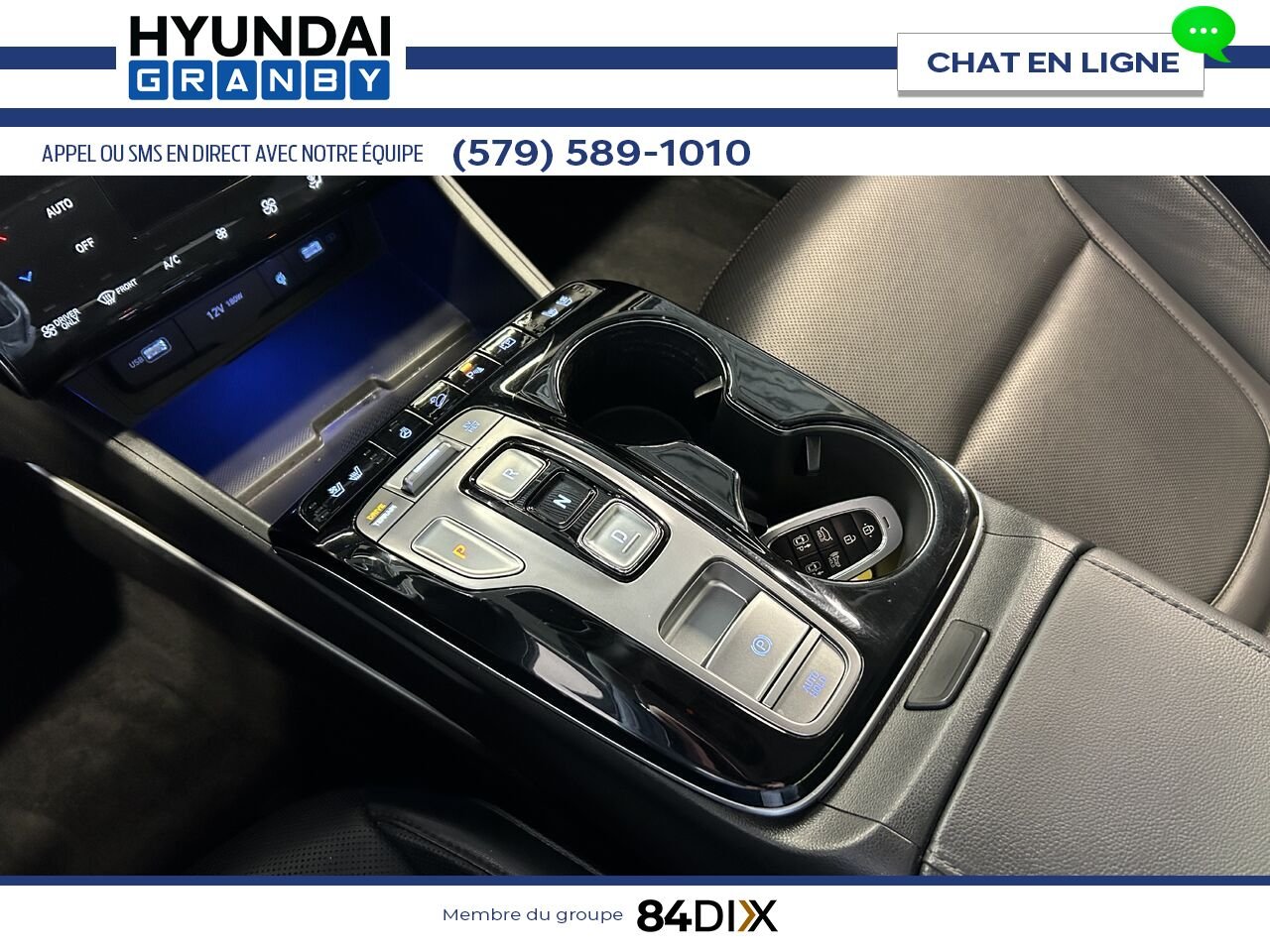 Hyundai Tucson hybride rechargeable 2024 Bleu Granby - photo #19