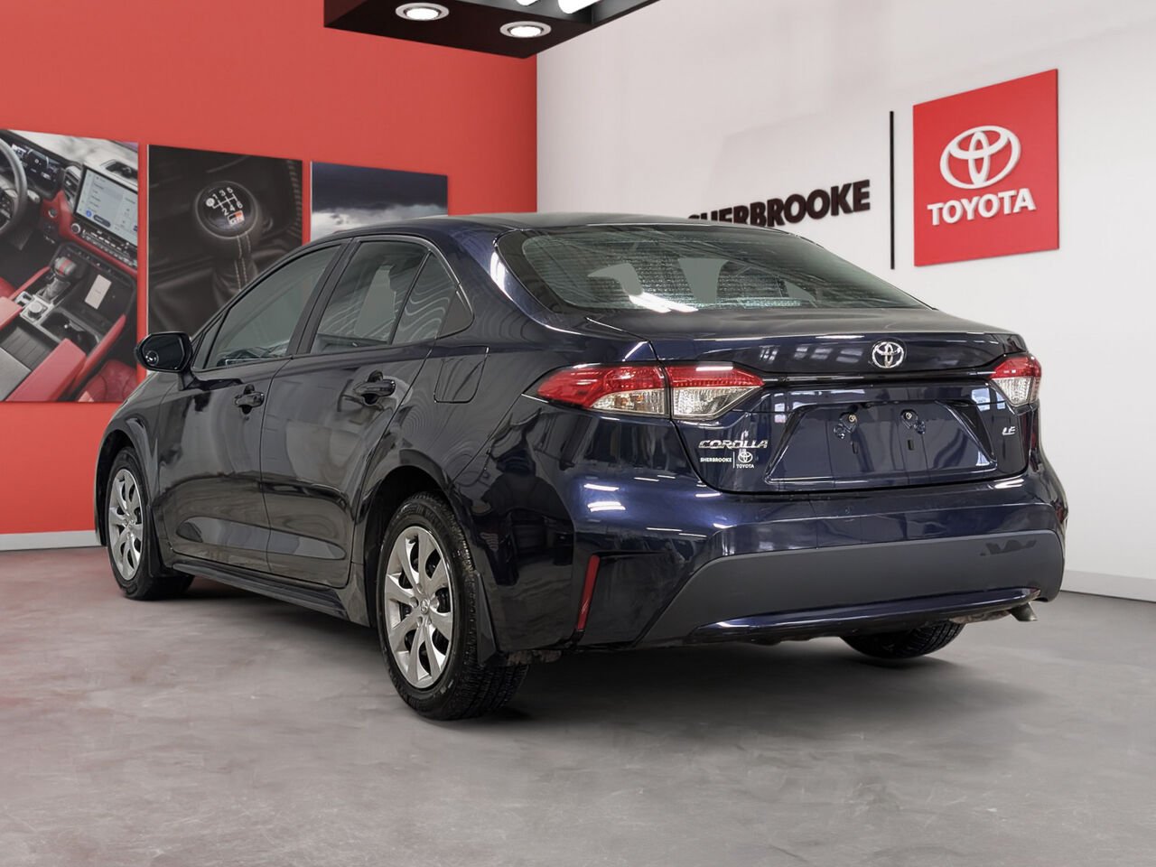 Toyota Corolla LE/SIÈGES CHAUFFANTS/CAMÉRA DE RECUL/BLUETOOTH/AC/ 2022 Bleu heliographique Sherbrooke - photo #2