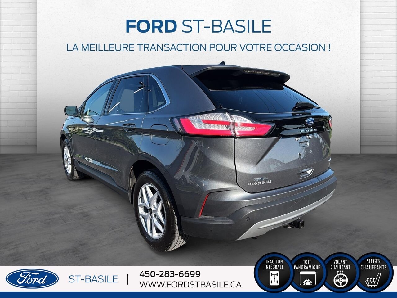 2024 Ford EDGE Grey Saint-Basile-le-Grand - photo #4