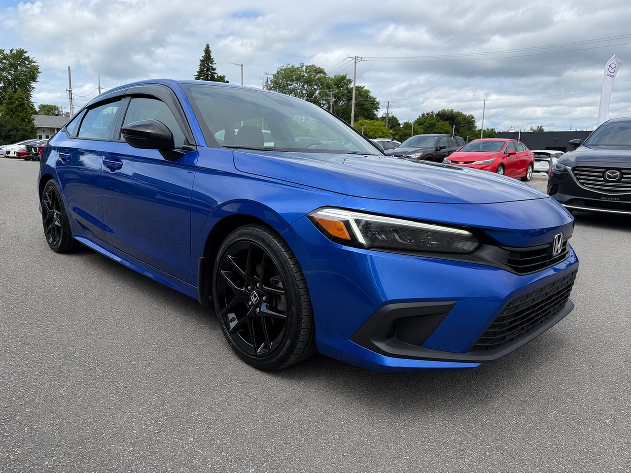 2022 Honda Civic Sport Blue Châteauguay - photo #3