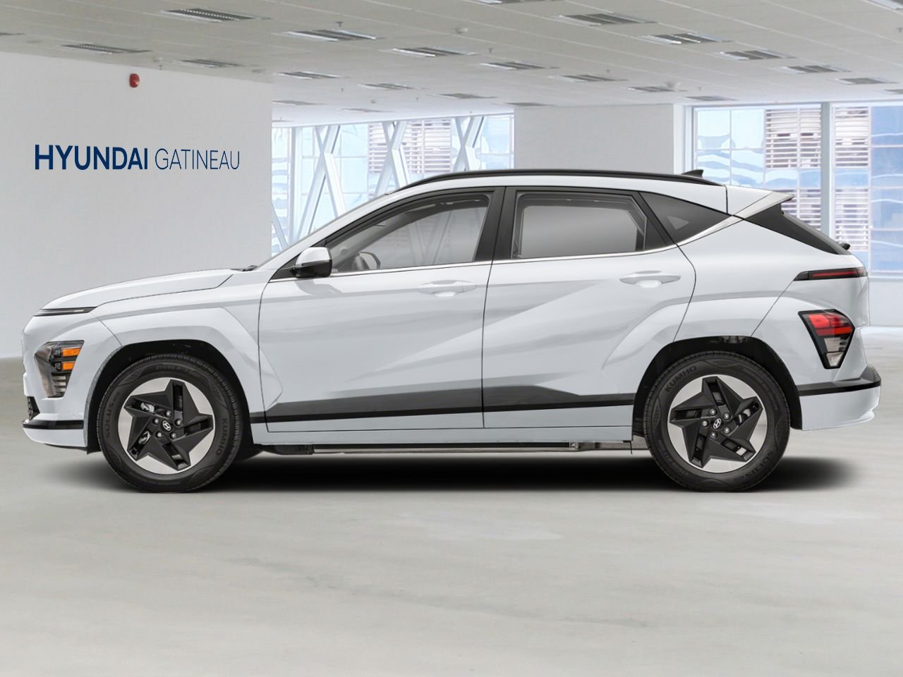Hyundai Kona électrique 2026 Blanc Atlas Gatineau - photo #1