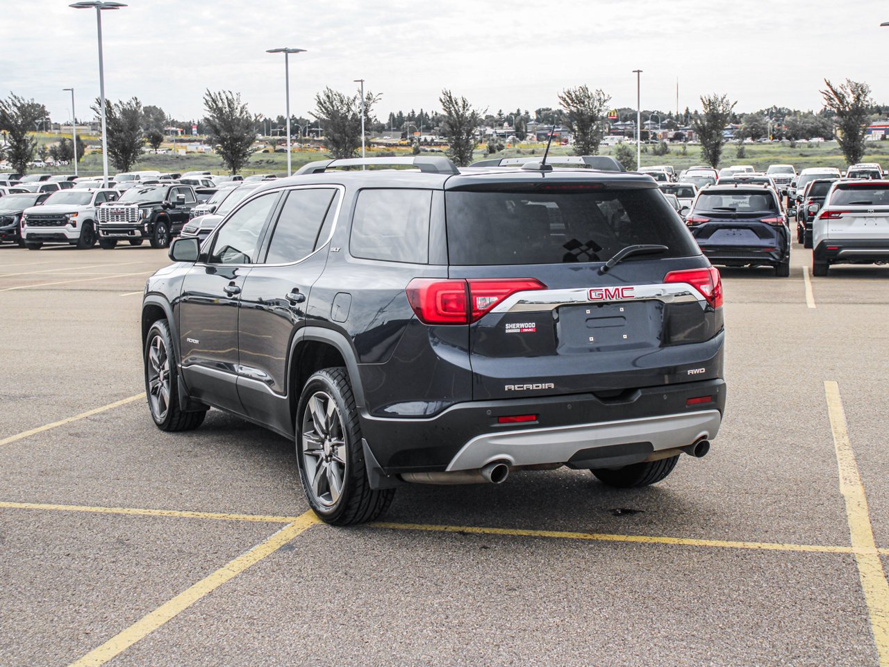2018 GMC Acadia AWD 4dr SLT w/SLT-2 Blue Sherwood Park - photo #5