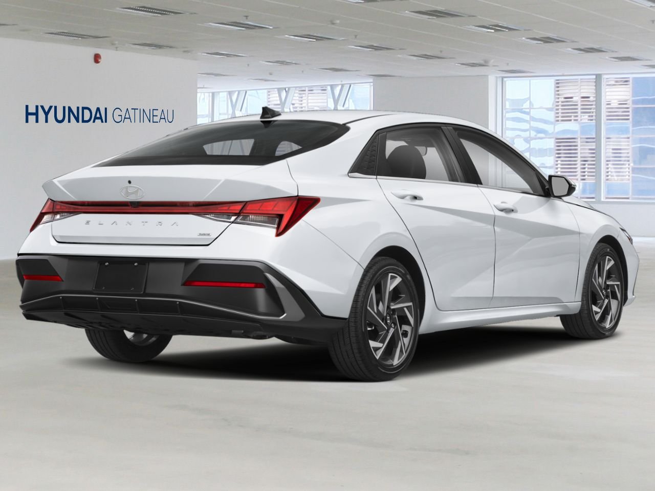 2026 Hyundai Elantra Hybrid Luxury berline Atlas White Ottawa & Gatineau - photo #2