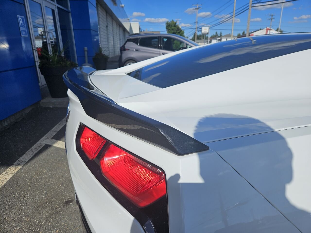 Chevrolet Corvette Stingray Z51 coupé 2 portes avec 2LT 2015 Blanc Thetford Mines - photo #7
