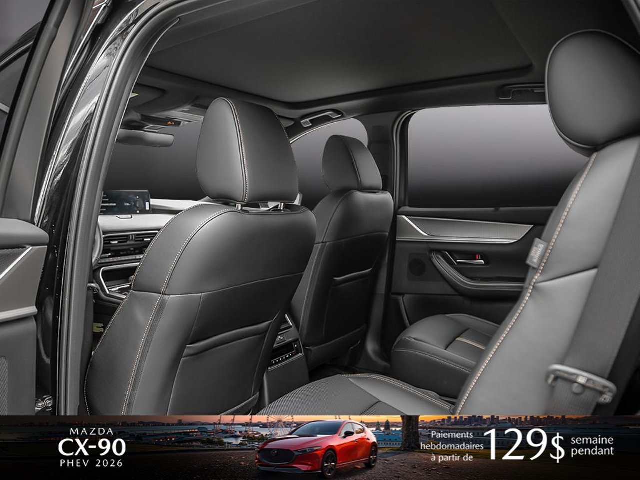2026 Mazda CX-90 PHEV JM3KKDHA0T1366182 Jet Black Mica Mirabel - photo #20