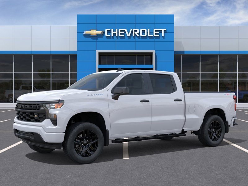 2026 CHEVROLET Silverado 1500 Custom cabine multiplace 4RM 157 po Summit White Ottawa & Gatineau - photo #1