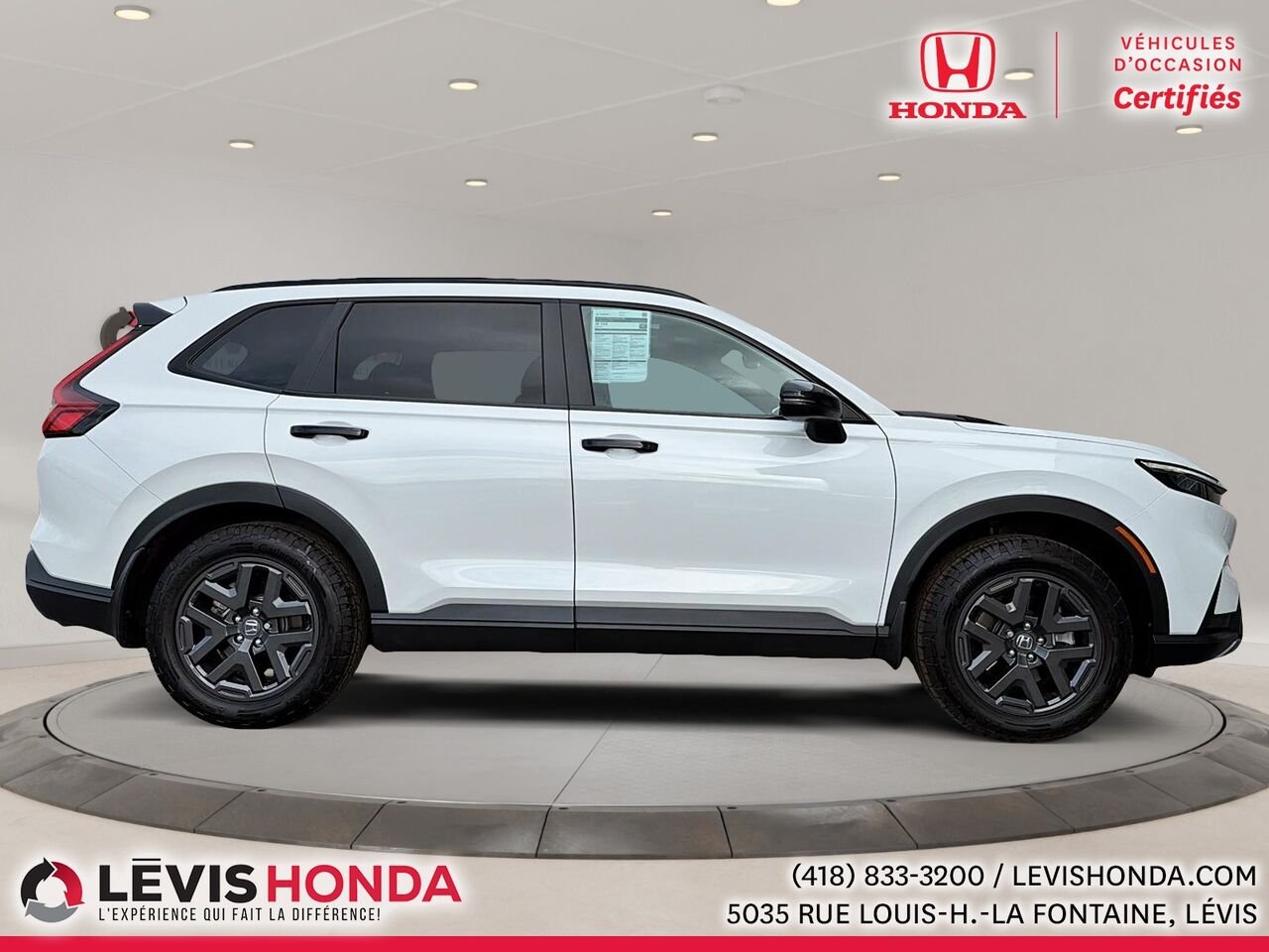 Honda CR-V Trailsport Hybride TrailSport TI 2026 Blanc Lévis - photo #6