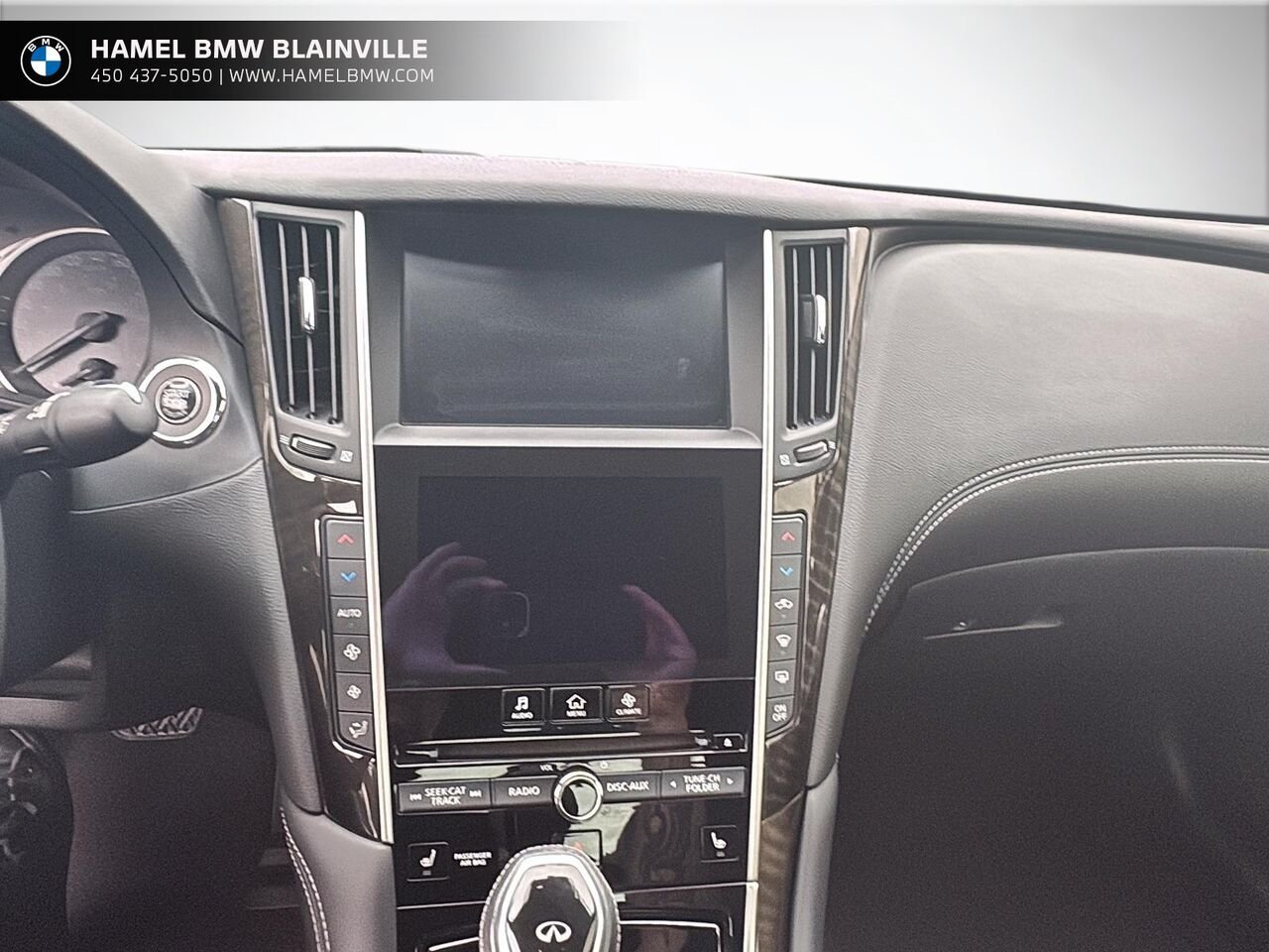 INFINITI Q60 3.0t coupé 2 portes 2017 Noir Blainville - photo #13