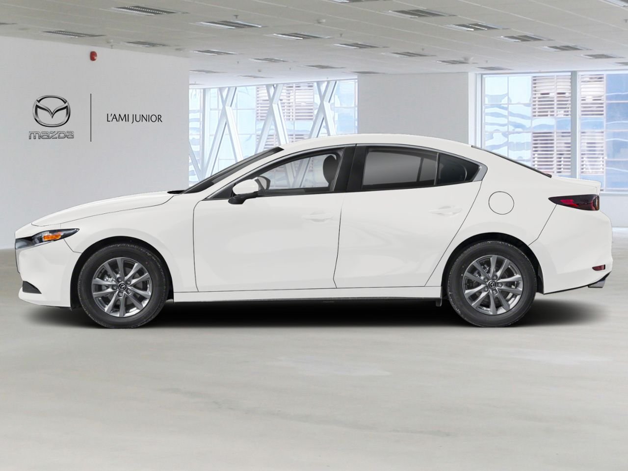 2025 Mazda Mazda3 VIN JM1BPABM1S1797818 Snowflake White Pearl Chicoutimi - photo #1