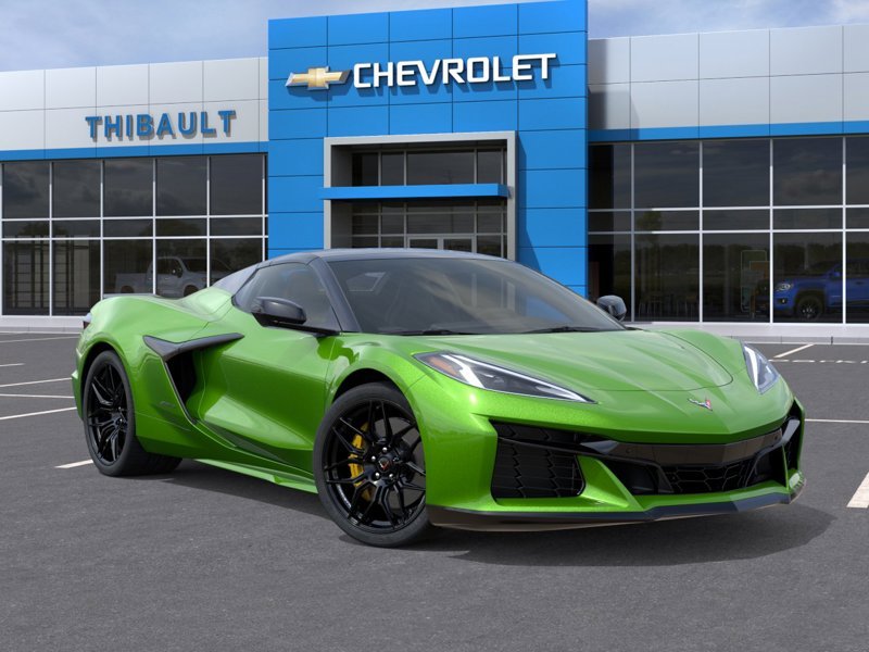 2026 Chevrolet Corvette Z06 cabriolet 2 portes avec 3LZ ROSWELL GREEN METALLIC Sherbrooke - photo #6