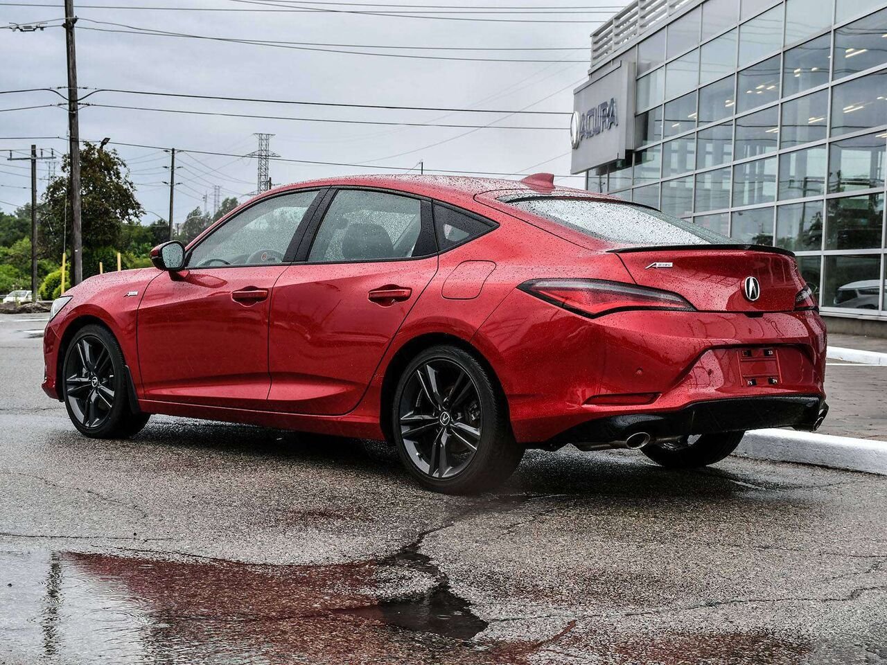 2024 Acura Integra Elite A-Spec CVT Red Etobicoke - photo #8