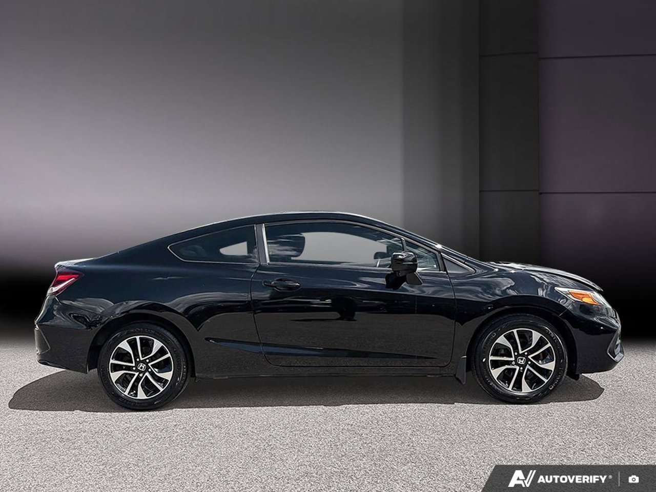 2015 Honda Civic Coupe 2HGFG3A58FH001954 Black Mirabel - photo #5