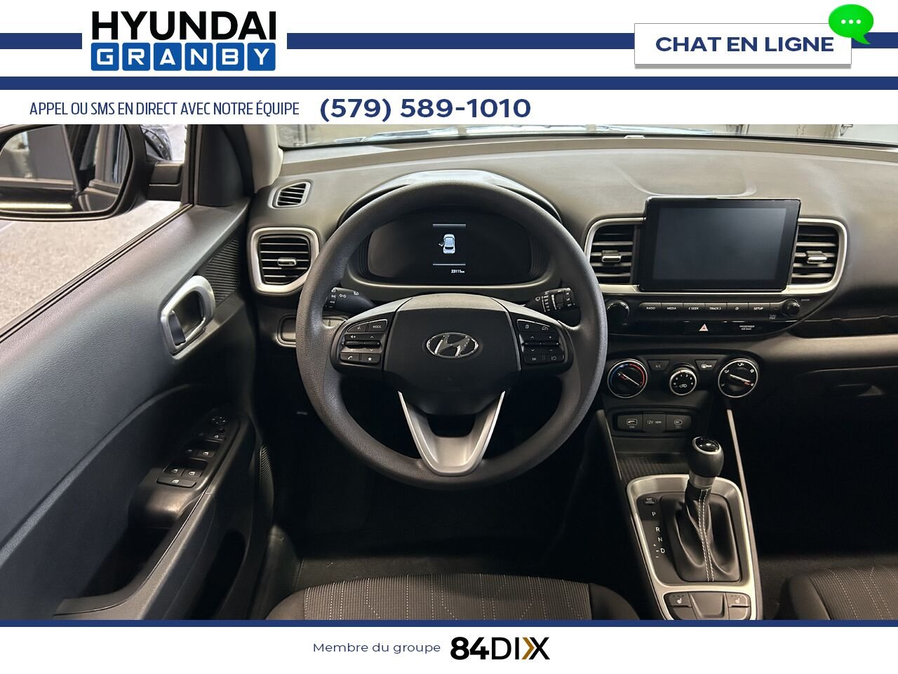 2024 Hyundai Venue Black Granby - photo #13