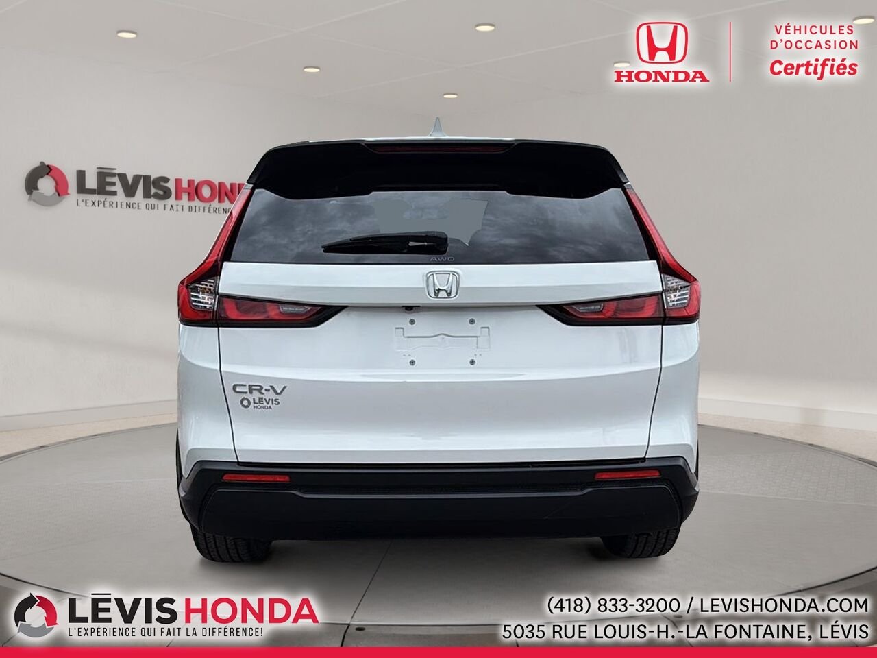 2024 Honda CR-V LX-B AWD LX-B TI White Lévis - photo #9