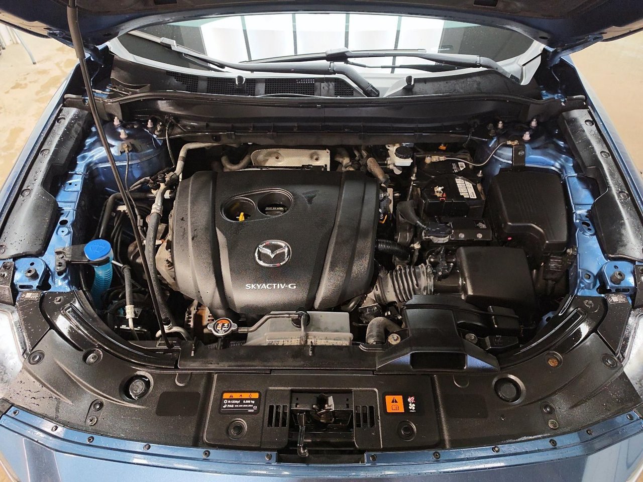 Mazda CX-5 NIV JM3KFBCM3M0129297 2021 Bleu Chicoutimi - photo #7