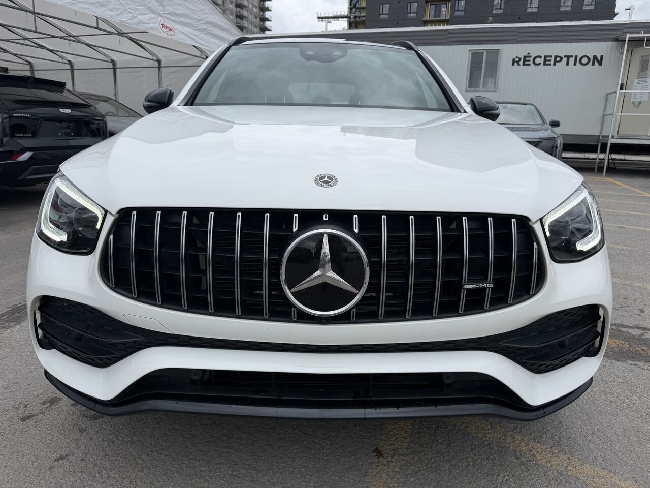 Mercedes-Benz GLC GLC 43 AMG 4MATIC 2020 Blanc Laval - photo #3