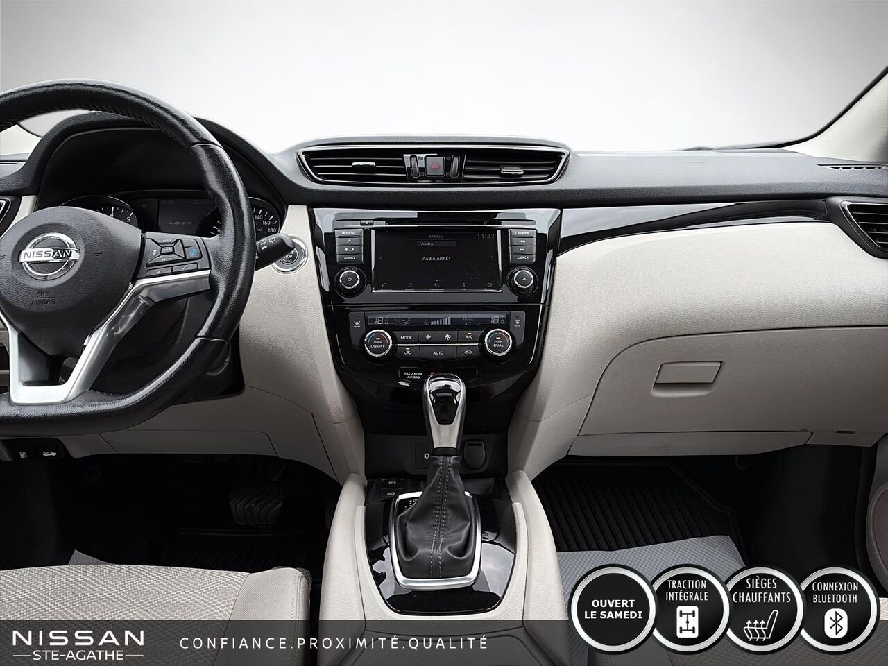 2021 Nissan Qashqai SV TA CVT Blue Saint-Jérôme - photo #10