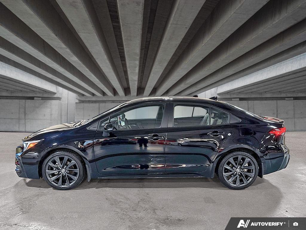 2025 Toyota Corolla 2601299A | XSE Midnight Black Metallic Edmonton - photo #2