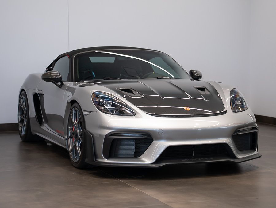 2024 Porsche 718 Spyder 2024 Silver