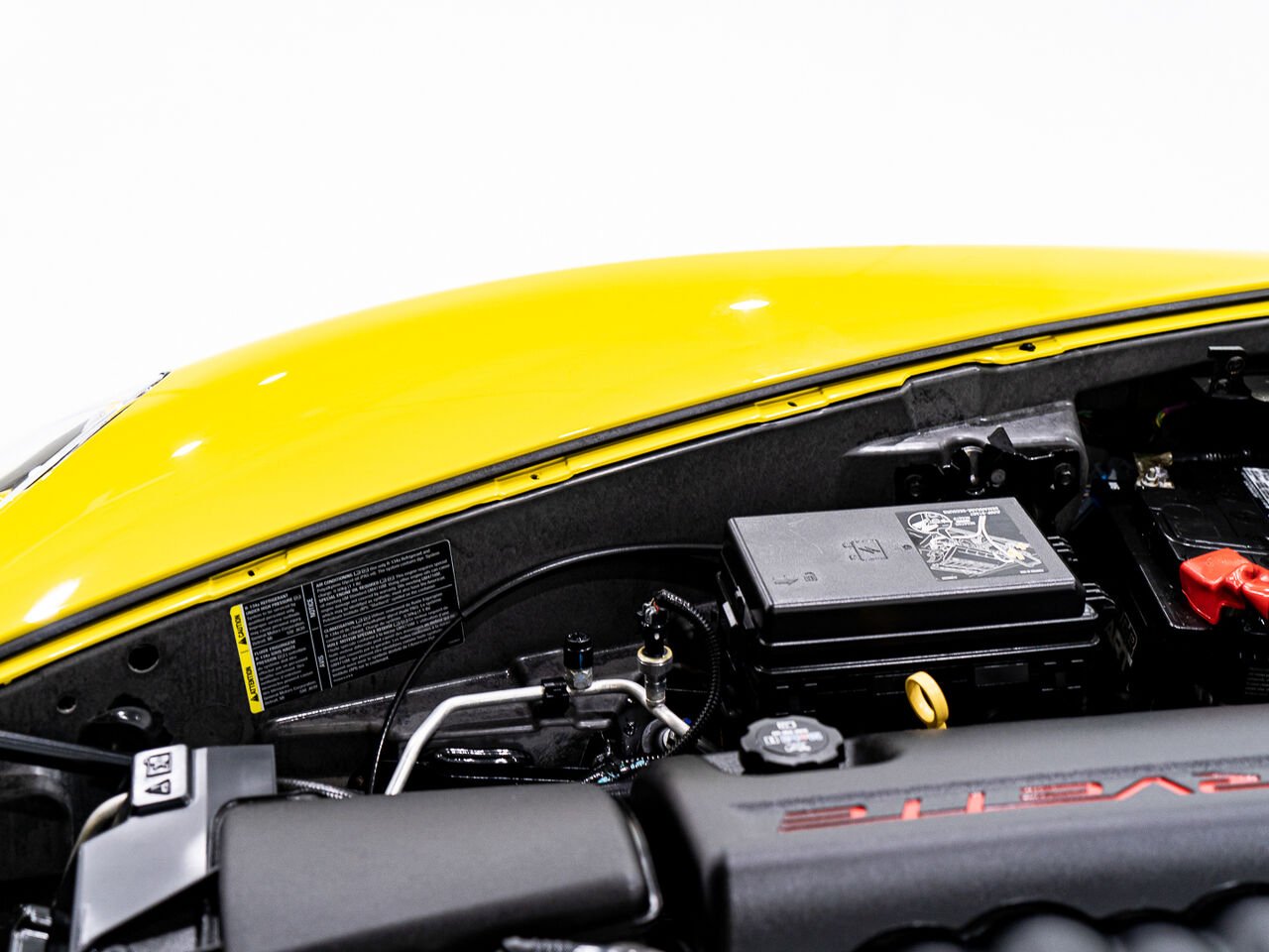 2008 Chevrolet Corvette With only 900km (563mi) From new with window sticker Yellow Kirkland - photo #83