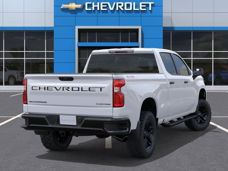 CHEVROLET Silverado 1500 Custom Trail Boss cabine multiplace 4RM 157 po 2026 Blanc sommet Ottawa & Gatineau - photo #3
