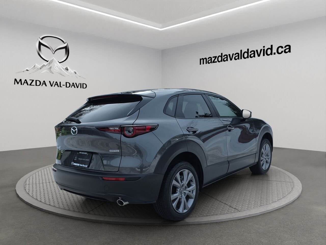 Mazda CX-30 Gs, awd, sièges, volant et rétroviseurs chauffants 2026 Gris mécanique métallisé Val-David - photo #18