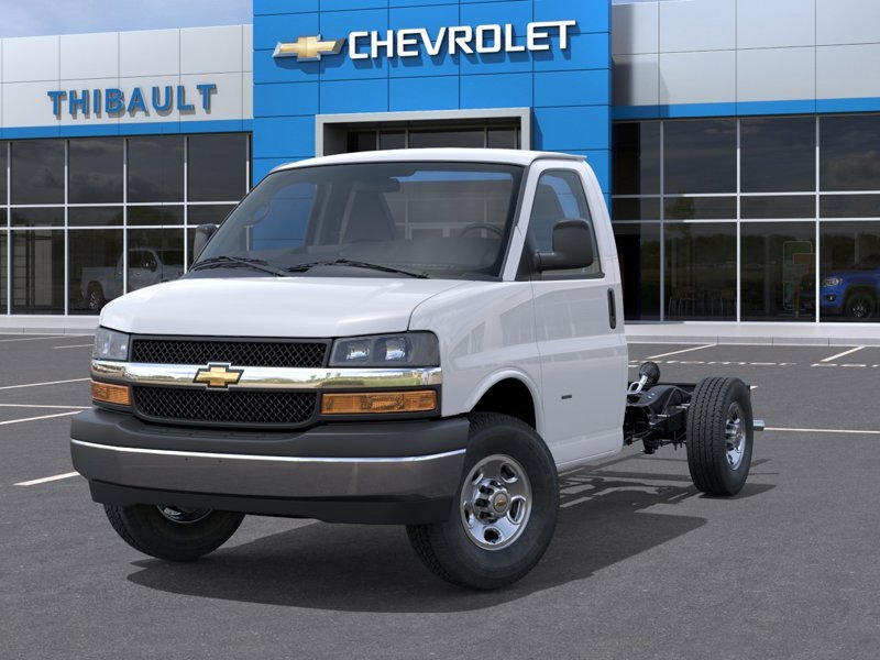 CHEVROLET FOURGONNETTE COMMERCIALE TRONQUÉE EXPRESS 3500 fourgonnette 139 po 2026 Blanc Sherbrooke - photo #5