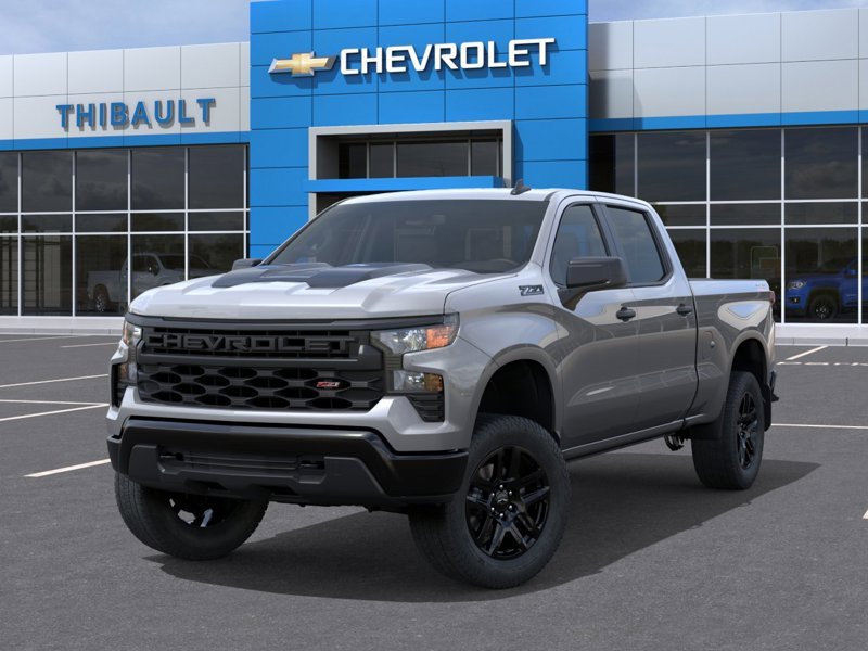 CHEVROLET SILVERADO 1500 Custom Trail Boss cabine multiplace 4RM 157 po 2026 Gris Sherbrooke - photo #5
