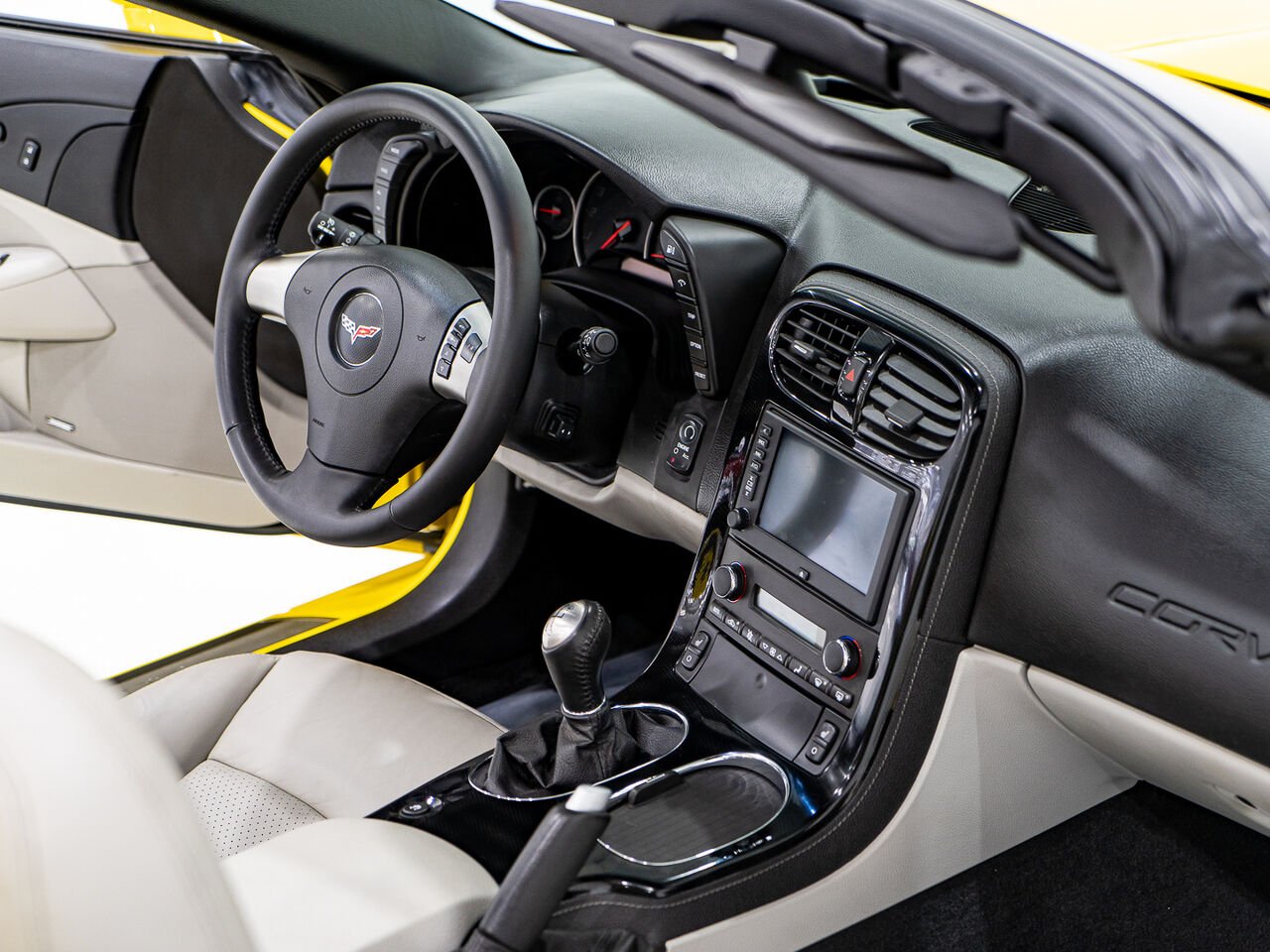 2008 Chevrolet Corvette With only 900km (563mi) From new with window sticker Yellow Kirkland - photo #35