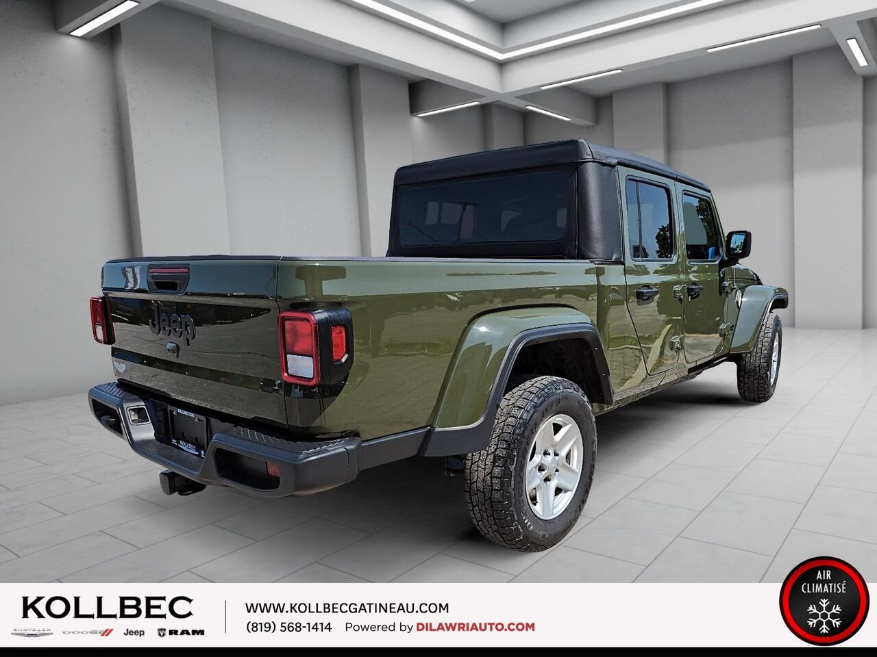 JEEP GLADIATOR Sport S 4x4 2022 Vert Ottawa & Gatineau - photo #14