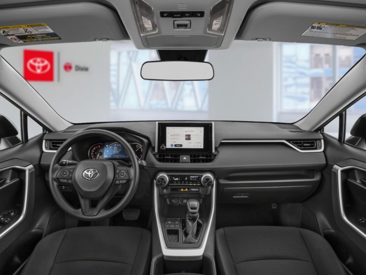 2023 Toyota RAV4 LE AWD / CLEAN CARFAX / HEATED SEATS / TOYOTA SAFETY SENSE / CARPLAY AND ANDROID AUTO Grey Mississauga - photo #12